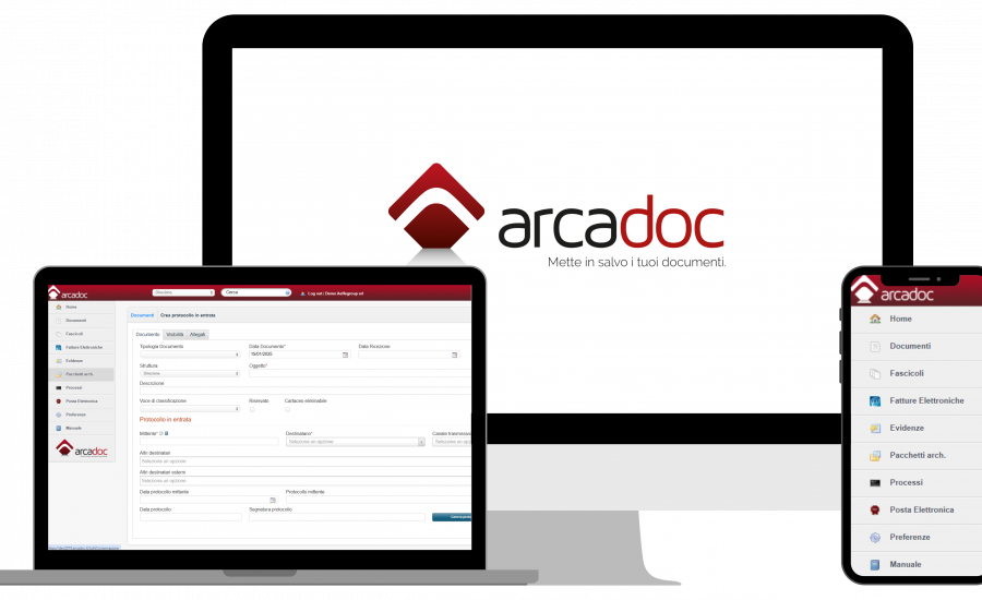 SaaS per la PA -Software-gestione documentale - Arcadoc